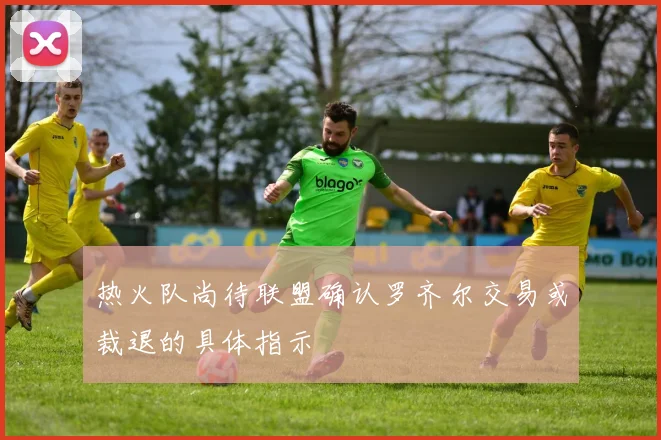 热火队尚待联盟确认罗齐尔交易或裁退的具体指示